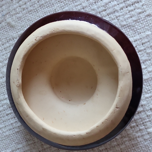 RARE Vintage Bean Pot with lid and two handles - Made in USA - Picture 7 of 7